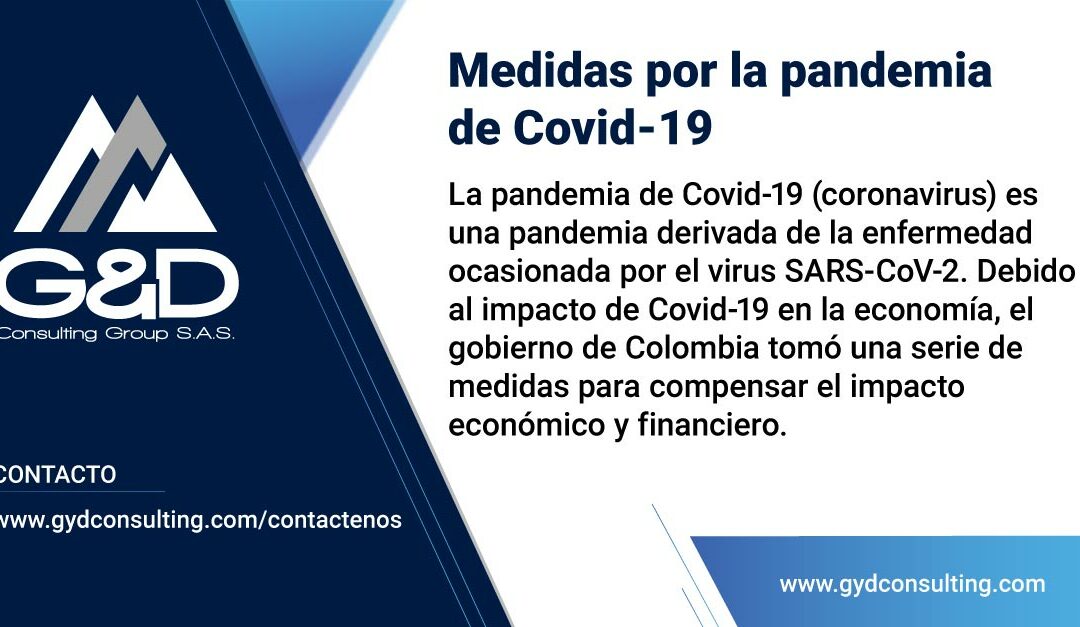 Medidas por la pandemia de Covid-19